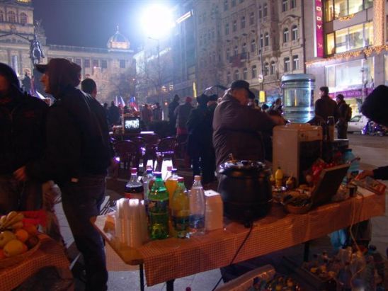 Natáčení reklamy 12.12.05